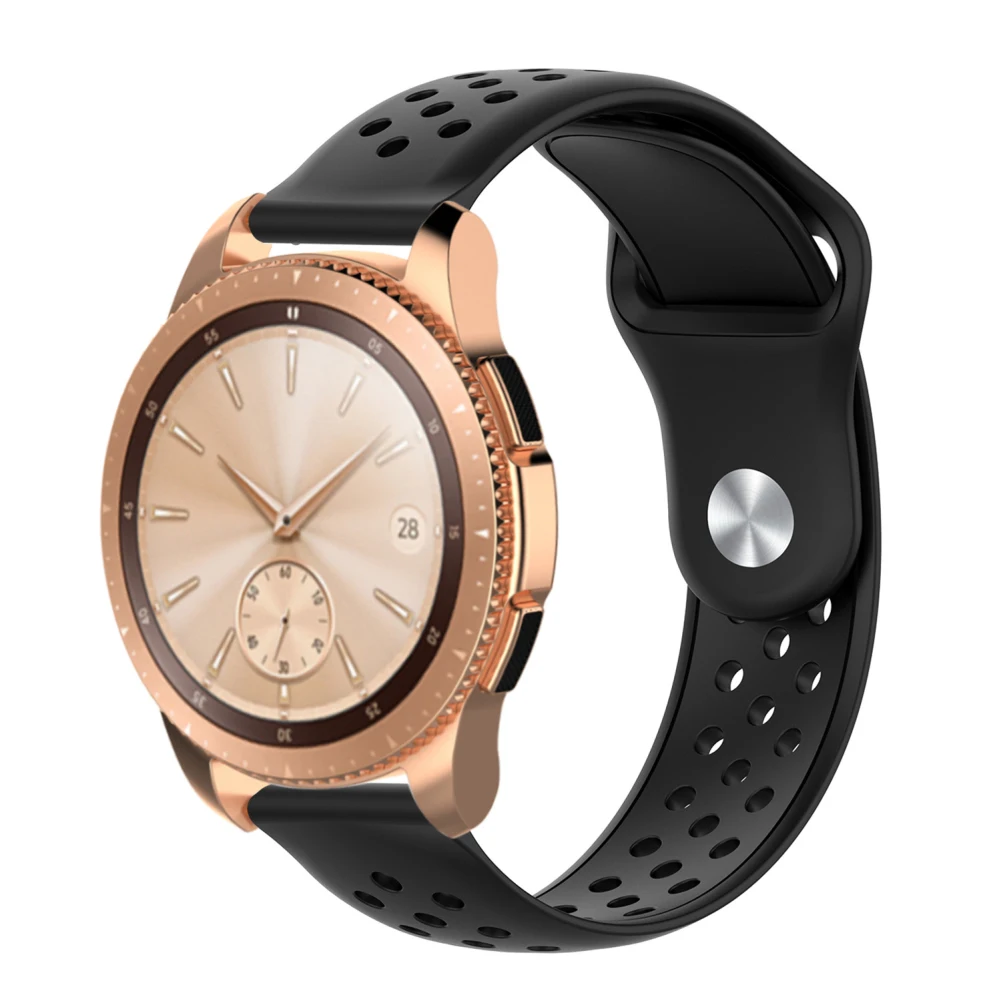 Ремешок для часов 20 мм для samsung Galaxy Watch 42 мм R810 Quick Release Band сменный ремешок браслет на запястье розовое золото