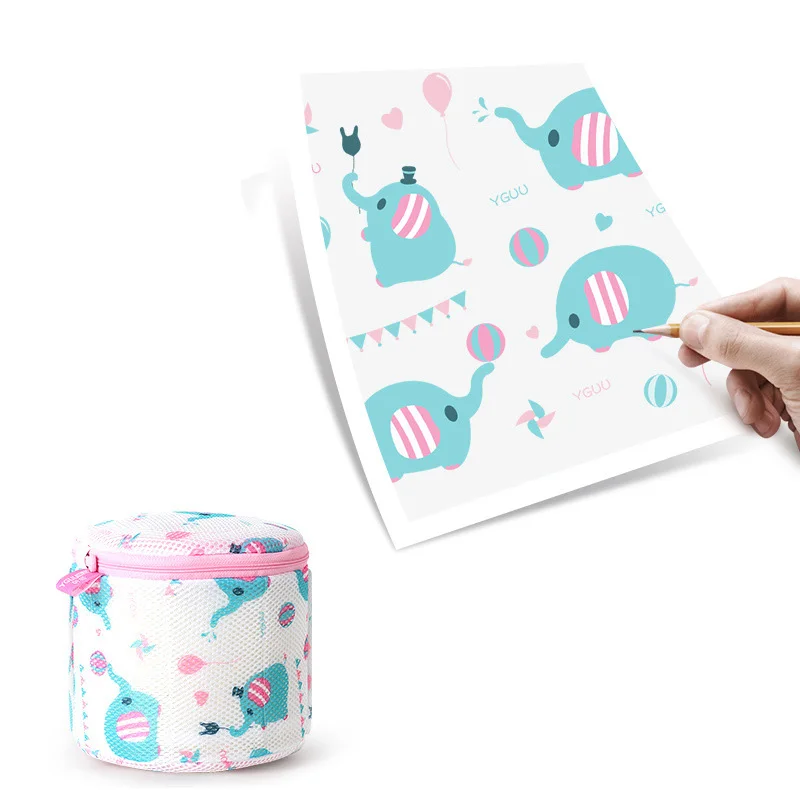 New Style Bra Bag Laundry Bag Special Net Bag for Washing Underwear Protection Bra Cylindrical Laundry Bag 4