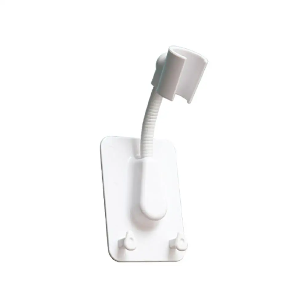 

Adhesive Type Free Punching Adjustable 360Â°rotating Double Bracket Hook Shower Holder Shower Frame Card H6E2