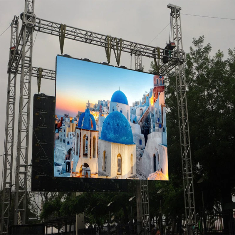 Фон дисплей P3 24 панели 3x2 м Висячие стержни бесплатно наружный большой