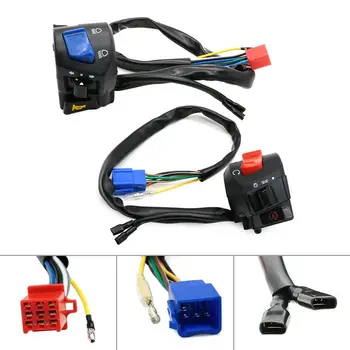 

Motorcycle ATV 22mm Handlebar Left Right Side Control Switch Light Turn Signal Horn Switch 7/8" Motorbike Part Controller Switch