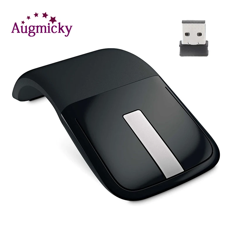 Bluetooth тонкая Складная Мышь для microsoft Surface Arc Touch, Беспроводная USB 2,4 ГГц мышь, эргономичные мыши Bluetooth 3,0 для ноутбука