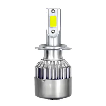 

1/2pcs Car Motorcycle Headlight Bulbs LED H7 120W 3800LM Driving LED Headlight Kit High Power Bulbs 6000K White