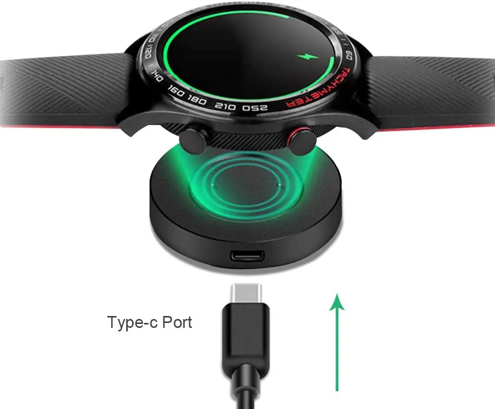 Cargador de Cable USB, soporte de carga para Huawei Watch GT3, 42mm, 46mm,  Sport Watch GT2 Pro, cargador inalámbrico, base de fuente de alimentación -  AliExpress