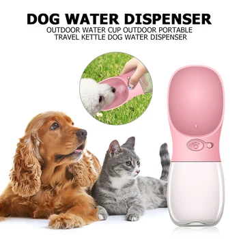 

Food Water Feeder Drinking Bowl Portable Pet Dog Water Bottle Drinking Bowls Feeding Water Dispenser Dog Feeder