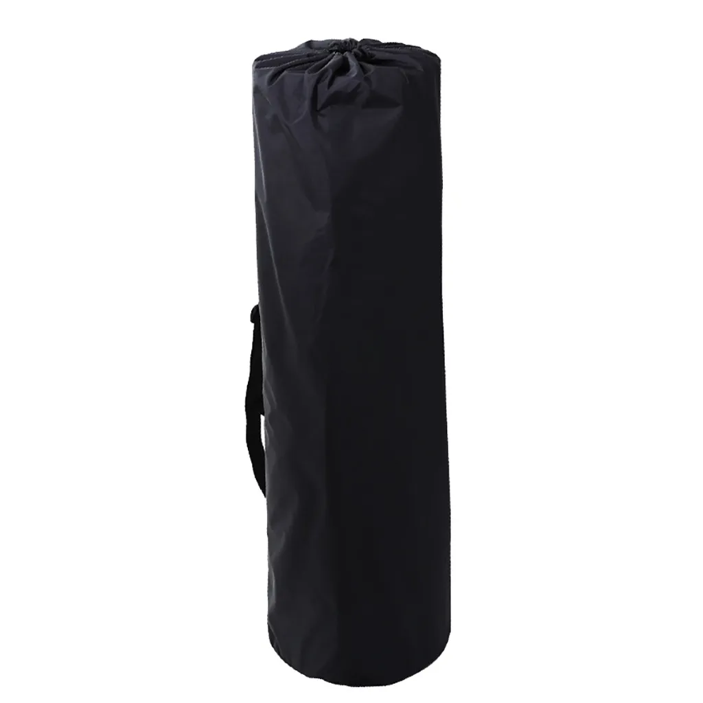 Черный непромокаемый нейлоновый коврик для йоги рюкзак Коврик для йоги дышащий сетчатый мешок Толстый водонепроницаемый рюкзак износостойкий# P15