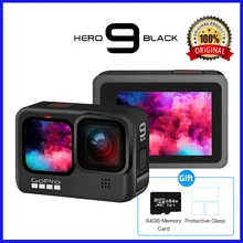 Go Pro экшн-камера-5K Ultra HD видео, 1080p прямая трансляция, Подводная Водонепроницаемая Спортивная камера на шлем GoPro Hero 9 Black Go Pro экшн-камера-5K Ultra HD видео, 1080p прямая трансляция, Подводная Водонепроницаемая Спортивная камера на шлем GoPro Hero 9 Black