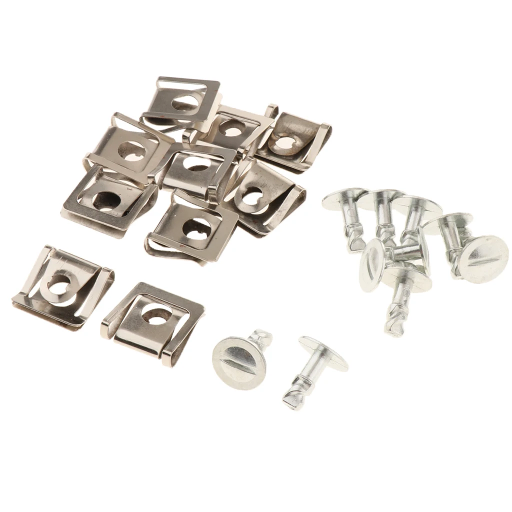 10pcs Auto Car Parts Panel Trim Clips Plastic Rivet Fasteners OEM：8D0805960