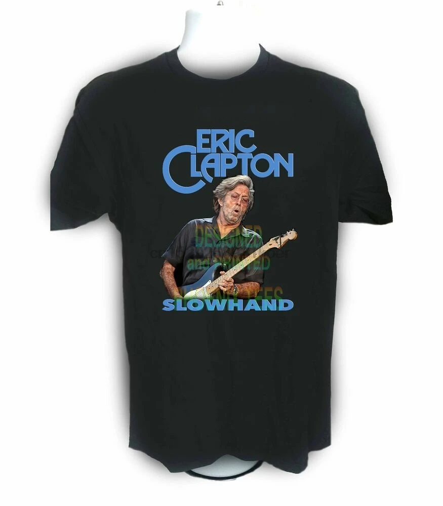 Эрик Clapton с сопротивлением Slowhand футболка|Футболки| |