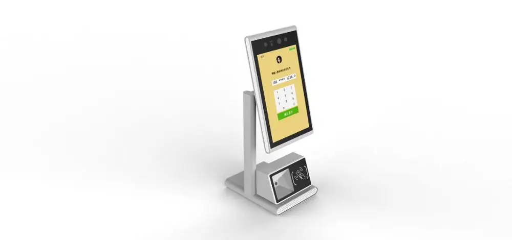

10.1 inch NFC 4G POE 232 RJ45 wifi Access control face or fingerprint recognition visitors registration tablet