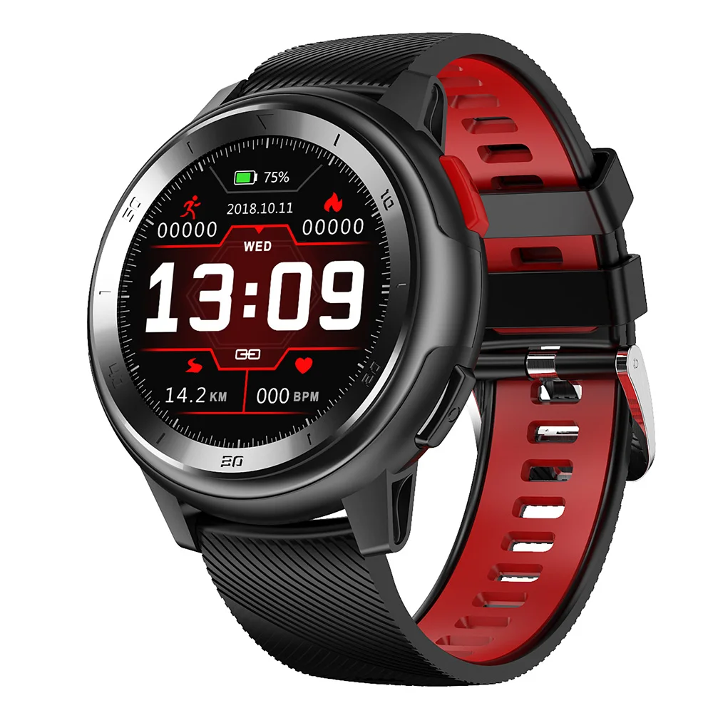 C ЭКГ Смарт часы для мужчин Bluetooth Музыка gps подсчет калорий монитор сердца сообщение напоминание фитнес трекер Браслет - Цвет: C