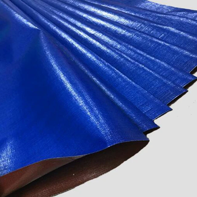 1 Db Kék Kerti Eső Vitorlás Ultra Könnyű Vízálló Műanyag Ponyha Otthoni Kert Megvastagodott Esőálló Ruhák Testreszabott Méret - Image 3