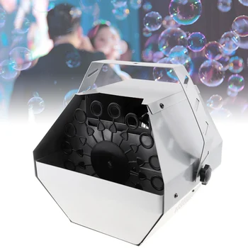 

110-240V 60W 0.75L Small Auto Bubble Machine Auto High Output Effect Bubble Machine Maker Blower for DJ Bar /Stage / Wedding