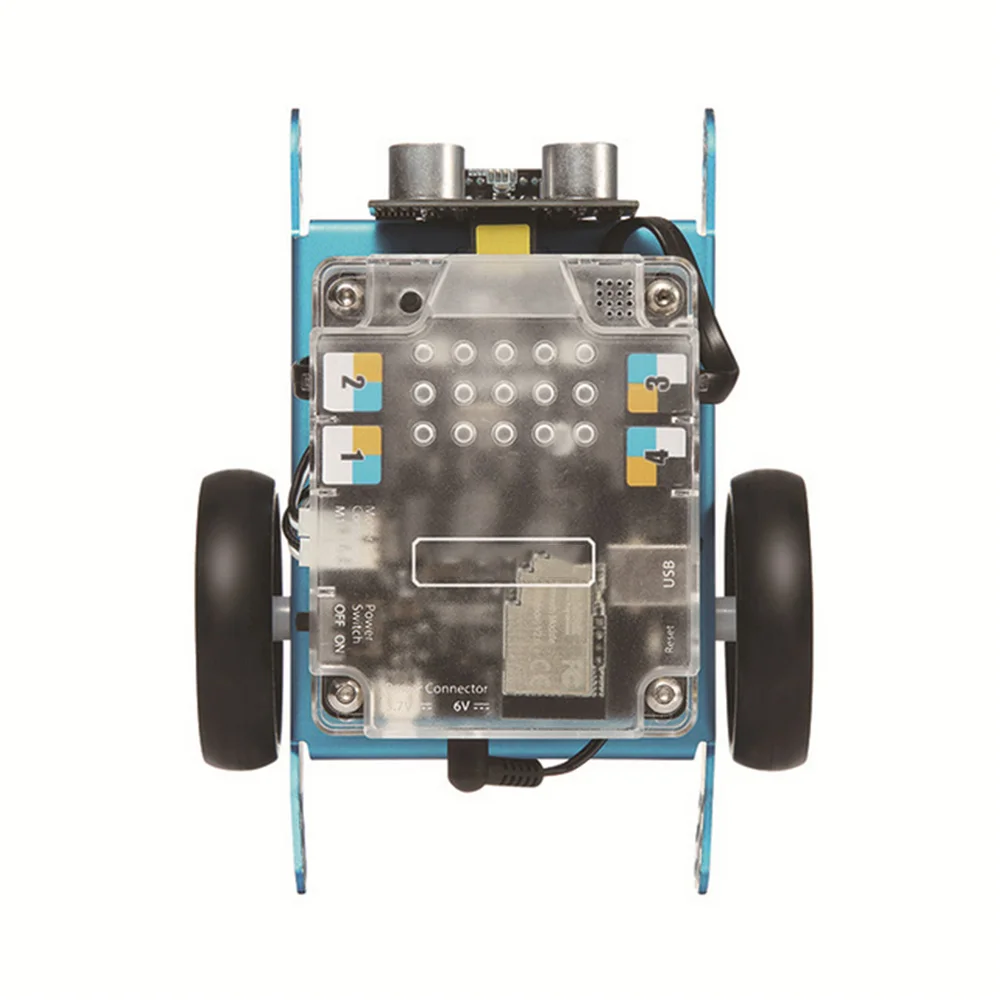 Intelligence Early Learning Machine DIY Assembling Creative Toys Programmable Smart Robot Car Building Kit Kids Toys Gift