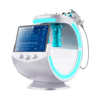 

2020 NEW! Intelligent ice blue hydrafacial machine oxygen jet Aqual peeling with 10 million pixel skin analzyer rf fractional