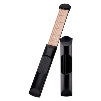 

SEWS-Guitar Practice Strings Portable Pocket Guitar Tool Gadget Finger Exercise 6 String Portable Guitar Trainer for Beginner Ch