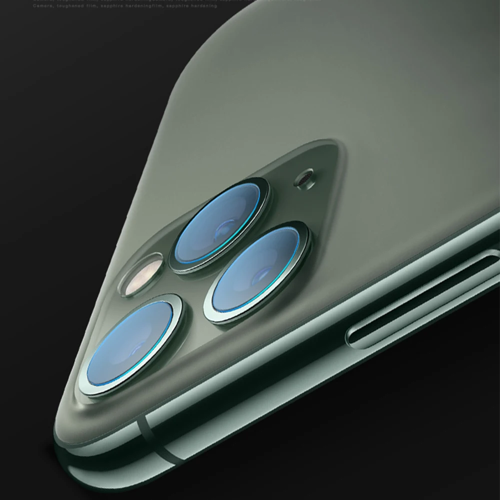 2 комплекта для iPhone 11 Pro Max Защитная пленка камеры HD закаленное стекло объектива