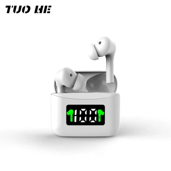 

TUO HE Upgrade TWS Headset Bluetooth 5.2 Earbuds Shock Bass Wireless LED Display Touch Control Bluetooth Earphone J5 J3 Pro