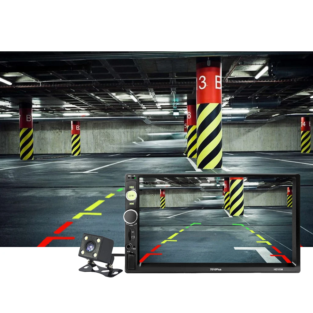 7' Universal Car Radio HD Autoradio Multimedia Player Durable Touch Screen Auto audio Car Stereo MP5 Bluetooth USB TF FM Camera 