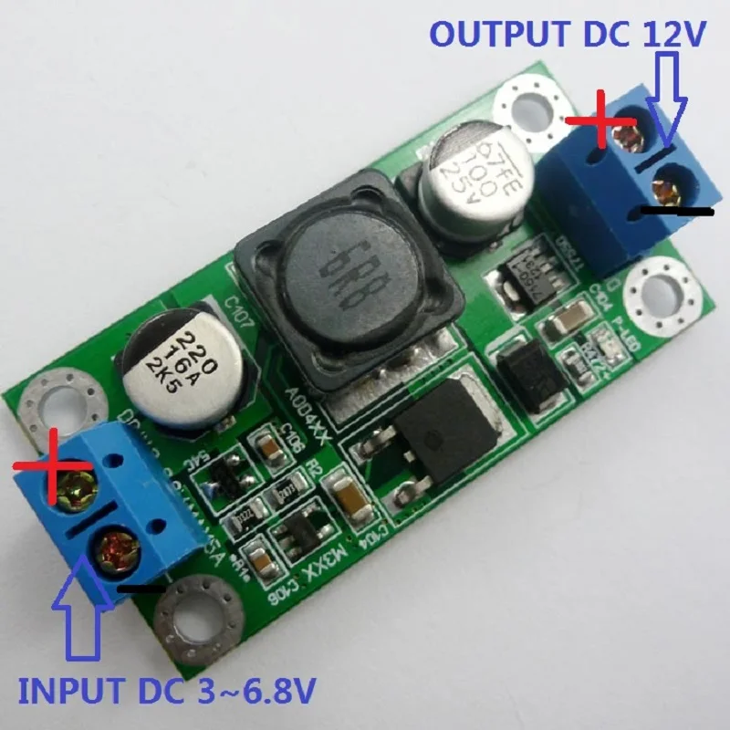 TB315+ TB236+ TB225 DC5.5 мм 25 Вт DC 3,3 В 3,7 в 5 в 6 в 12 В Повышающий Модуль светодиодный Moter маршрутизатор