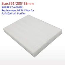 SHARP FZ-A80SFE Замена HEPA фильтр для FUA80JW очиститель воздуха Запчасти для пылесоса аксессуары