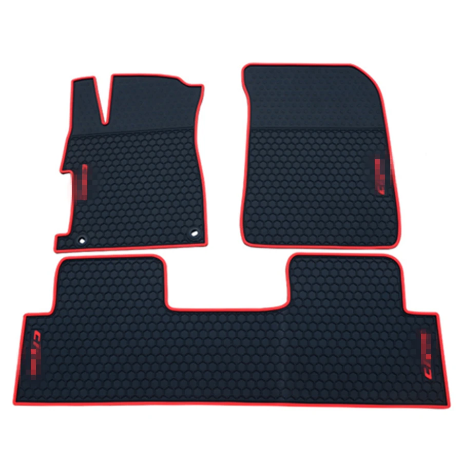 

SJ Custom Fit ALL Weather Car Floor Mats Front & Rear FloorLiner Auto Foot Pads Carpet For 9TH HONDA CIVIC 2006 07 08 09 10-2019