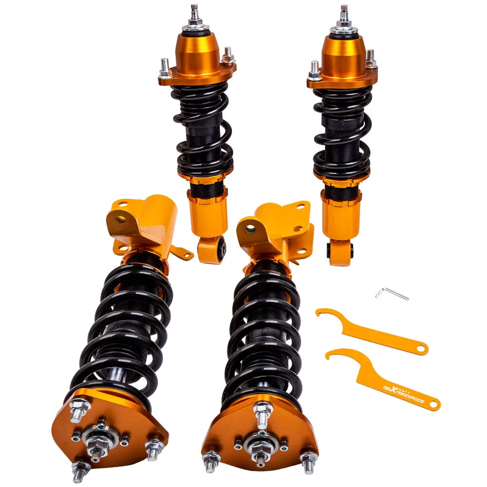 

Комплект пластин для подвески Coilover для Honda Civic 2001, 2002, 2003, 2004, 2005, EM2, амортизационные стойки, регулируемая высота амортизатора