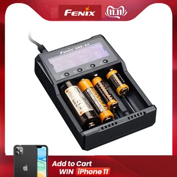 

2019 NEW Fenix ARE-A4 quad channel smart charger compatible with types of Li-ion and Ni-MH/Ni-Cd batteries