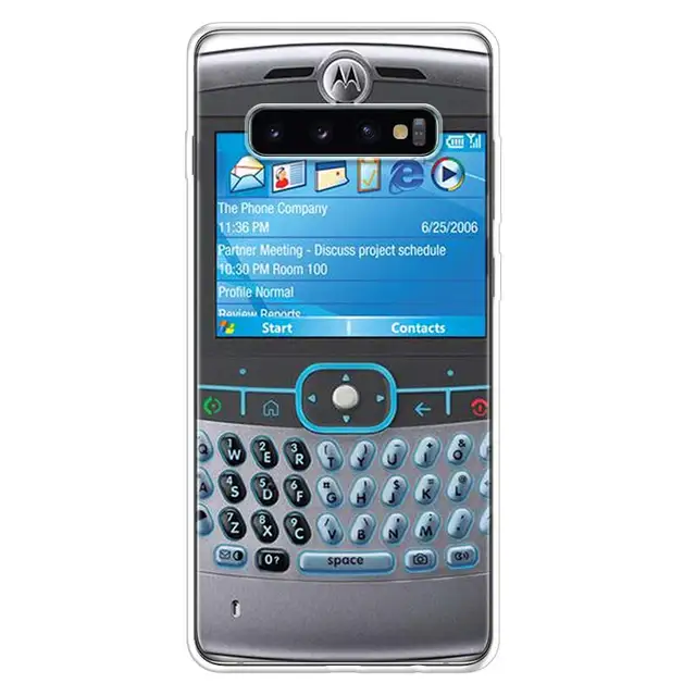 Retro mobile phone Phone Case For Samsung Galaxy S20 FE S21 Ultra S10 Lite S9 S8 Plus S7 Edge J4 J6 J8 Soft TPU Back Cover TB243-4