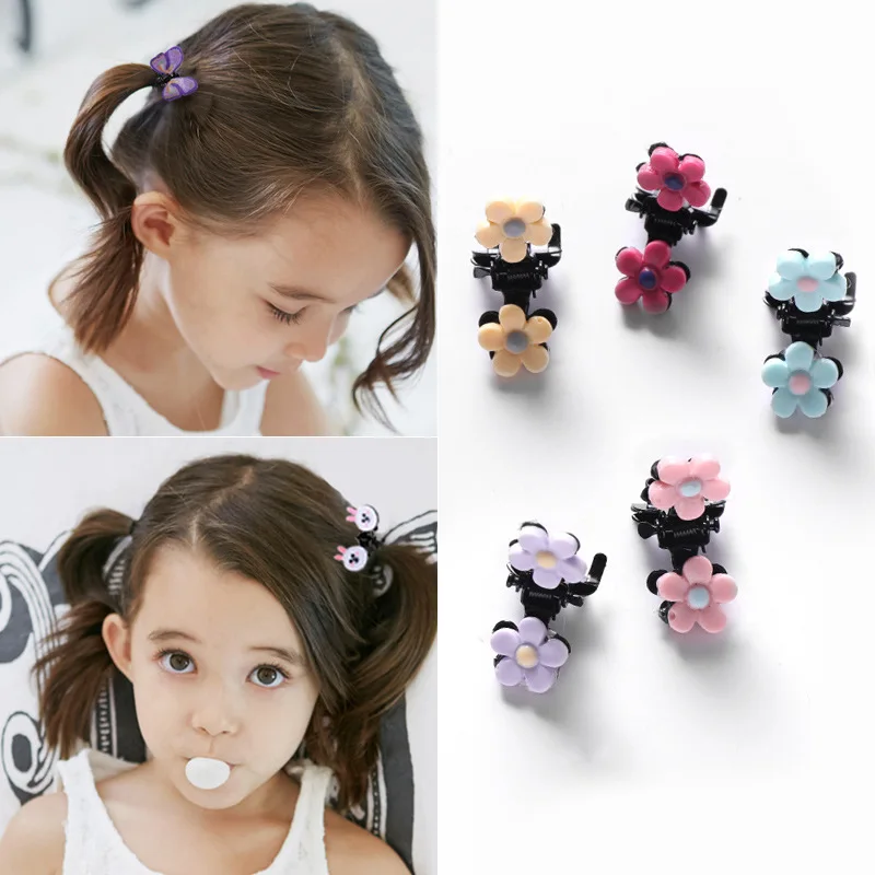 Детские аксессуары для волос, заколки для девочек, Южная Корея, Мультяшные милые мини-заколки для волос, маленькие заколки