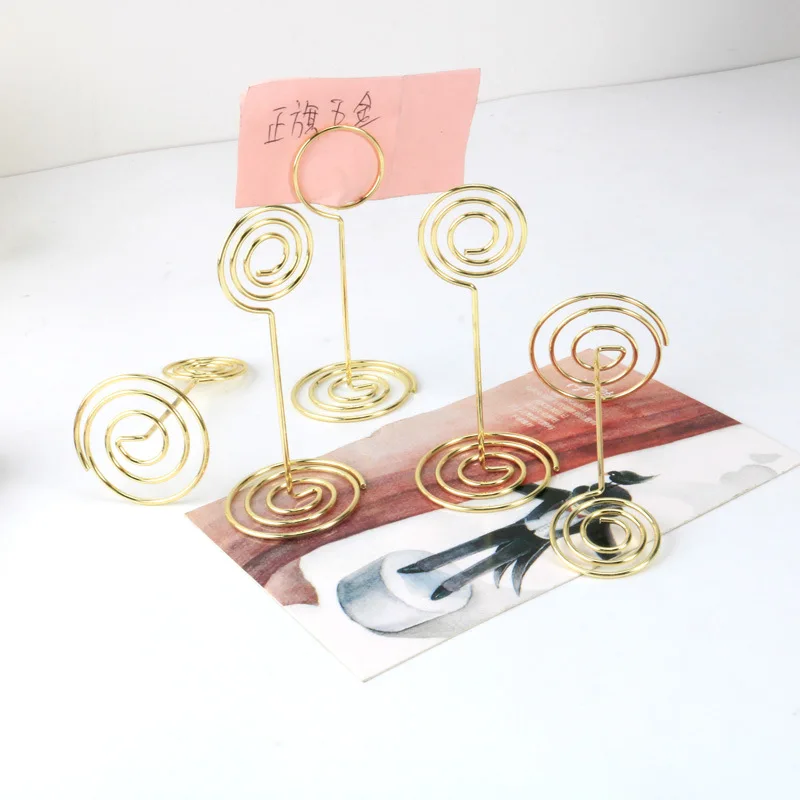 Creative Notes Folder Customizable Europe And America Wedding Seats Card Holder Circle Pillow Block Desktop Business Card Holder