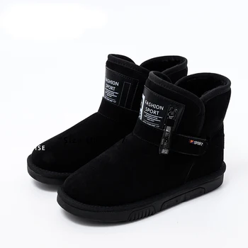 

Womens Winter Snow Boots Warm Thick Lined Non-slip Cotton Shoes