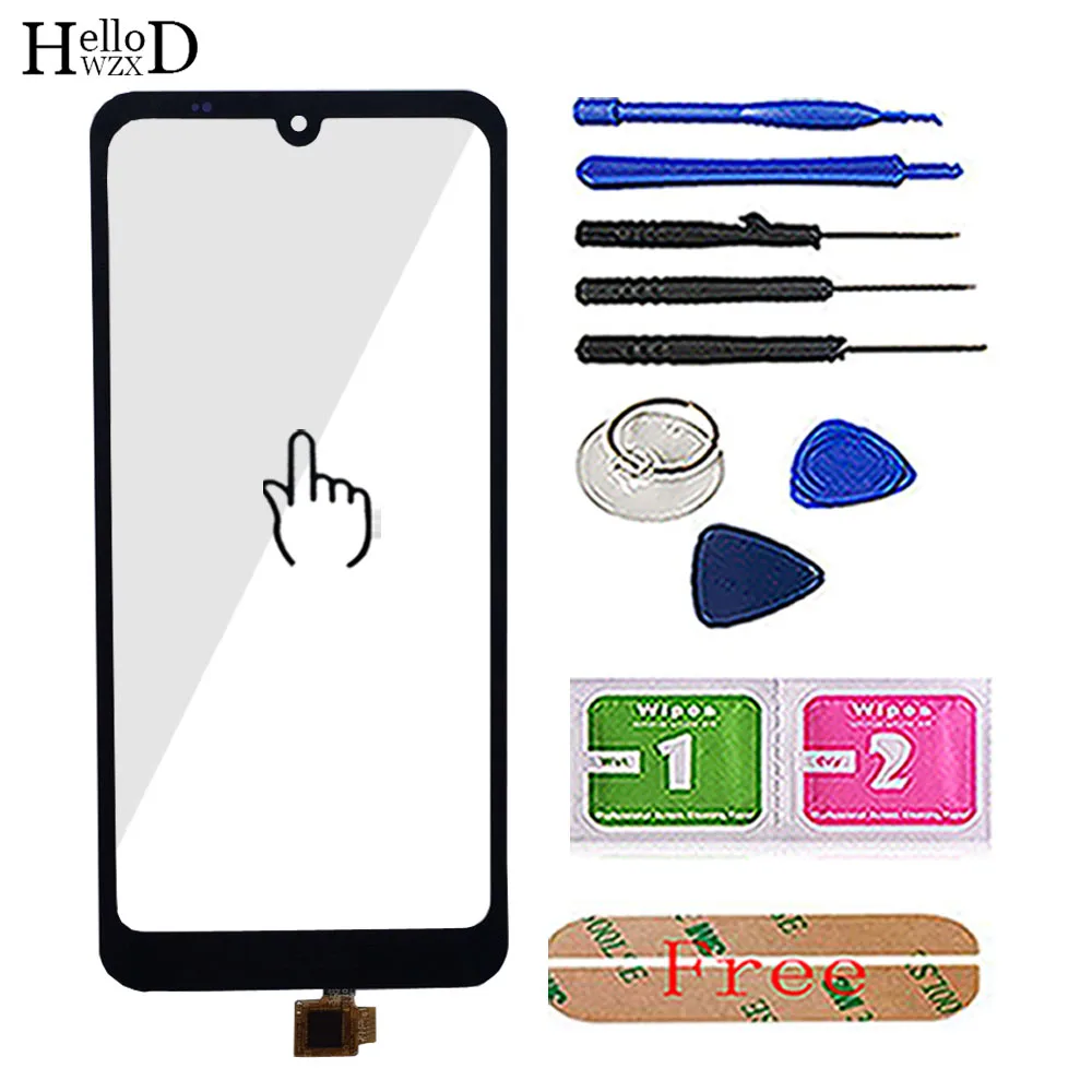 

6.09'' Touch Screen Glass For Oukitel Y1000 Touch Screen Glass Digitizer Panel Front Glass Lens Sensor Tools Adhesive