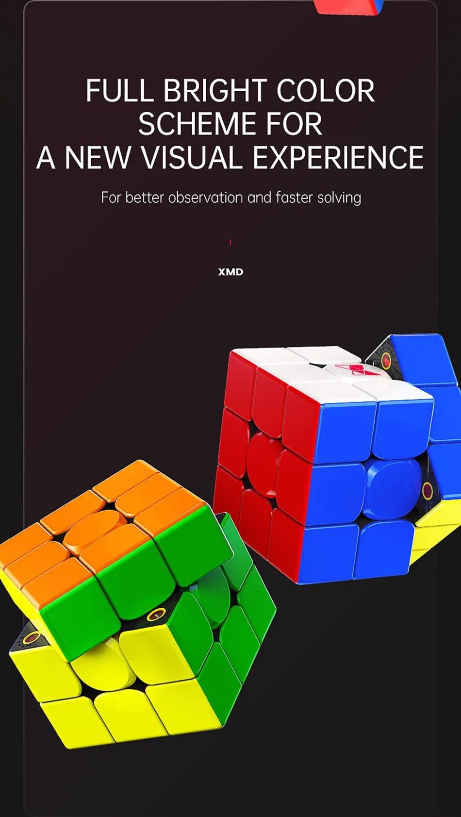 Cubo de Velocidade Brinquedo para Crianças Qiyi X-man Tornado 3x3x3 Magnética Cubo Mágico Profissional Quebra-cabeça Presente v2 m 8 Cubos mágicos