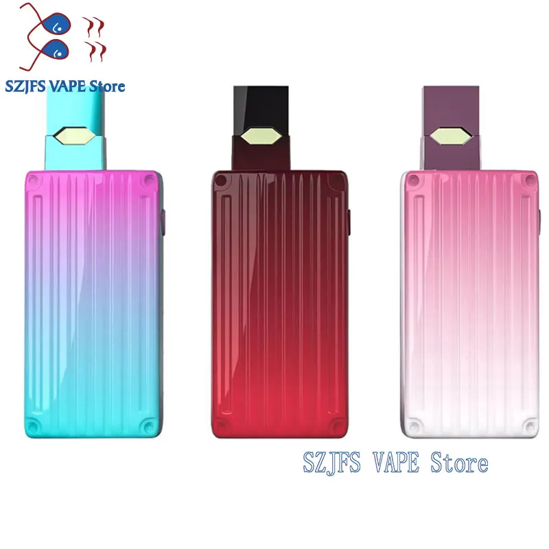 

Best Pod system JUU Portable Device built-in 450mAh Adjustable Battery indicating Pod System vape pen kit VS UWEL Caliburn