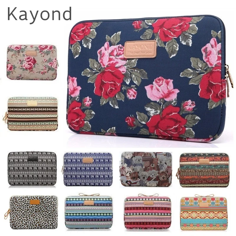 Fashion Laptop Sleeve 11 13 14 15.6 inch Notebook Bag For Mac Macbook Air Pro Computer Bag For Asus Dell Hp 13.3 Tablet Case 8 9