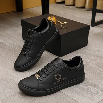 

Starbags PP Italian men's shoes high end brand skull logo upper frosted calfskin diamond rivet cool counter 2021 latest best