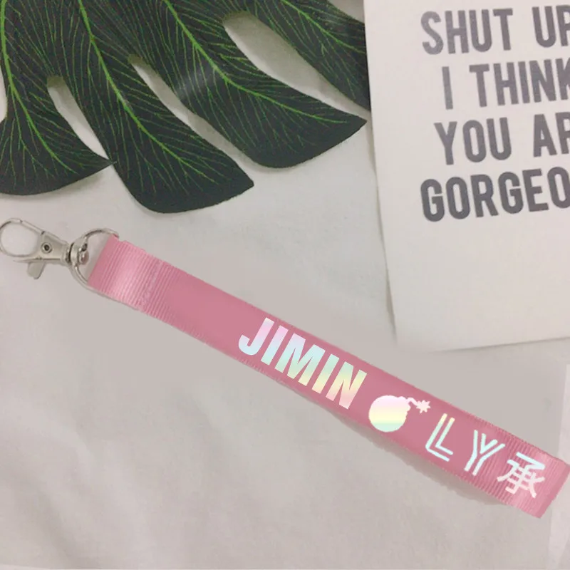 Брелок KPOP лазерный брелок для ключей Bangtan Boys с надписью Love Yourself RAPMONSTER V JUNGKOOK JIMIN JHOPE