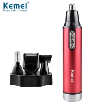 

Electric Nose Ear Hair Battery Powered 4 in 1 Men's shaving Corner Trimmer Multi-function eyebrow shaping