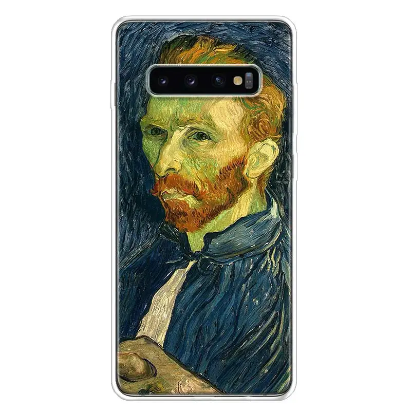 Ван Гог масляной живописи чехол для телефона для samsung Galaxy A10 A20E A30 A40 A50 A70 A50S A80 M30S A6 A7 A8 A9 Plus+ Coque - Цвет: TW021-1