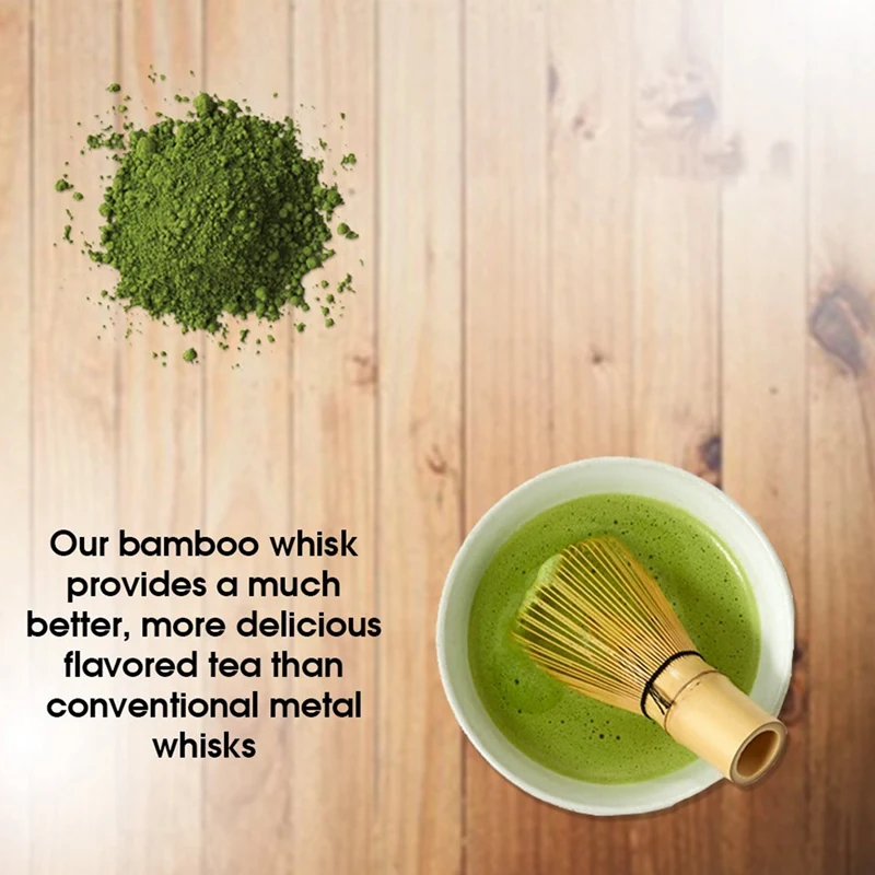 Веничек для чая маття комплект Бамбук Matcha Чай набор из 4 в том числе 100 зубец
