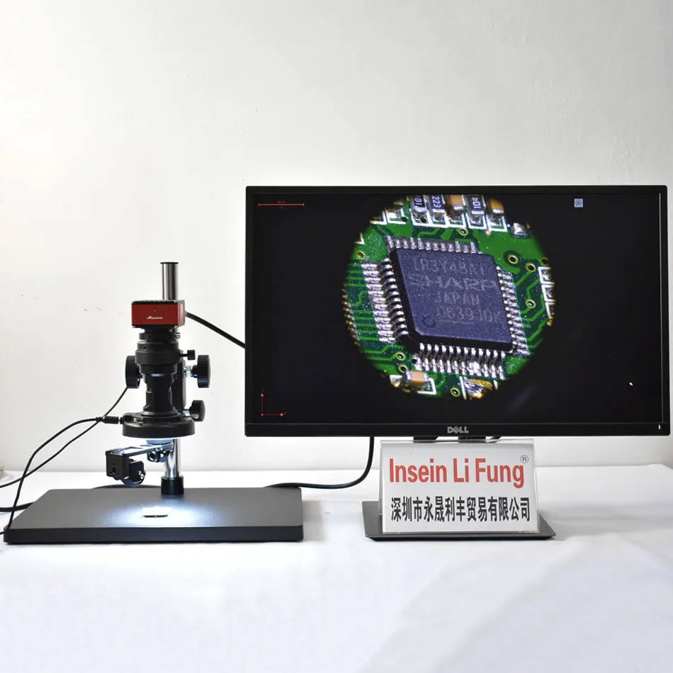

Full HD 2K Sony Sensor 2D 3D Video Measurement Microscope U Disk Storage HDMI Optical Magnifier Precision Hardware SMT Testing