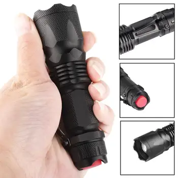 

Super Bright Q5 LED AA/14500 3 Modes Zoomable Flashlight Torch Penlight Mini Flashlight Flashlight Torch
