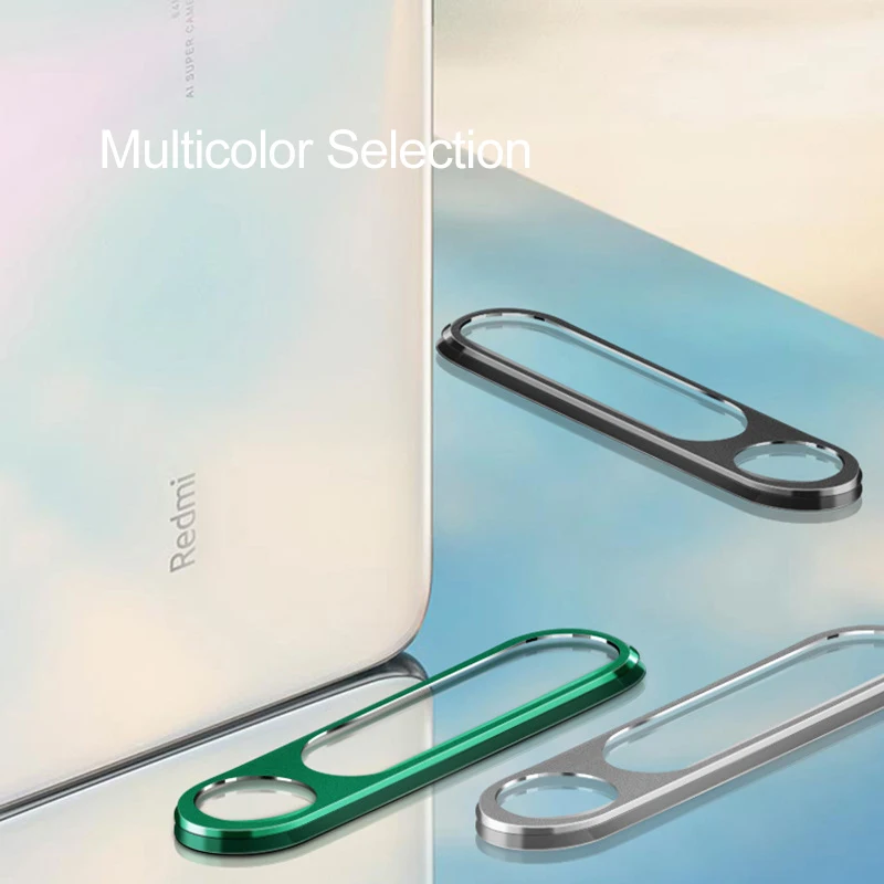 Защитное стекло для камеры Xiaomi Redmi Note 8 Pro 8T 7 K20 Pro, Защитное стекло для объектива, металлический защитный кольцевой чехол