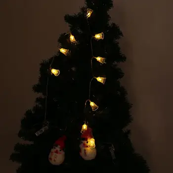 

LED Bell Light String Lamp Fairy Lights Festival Christmas Decoration Colorful