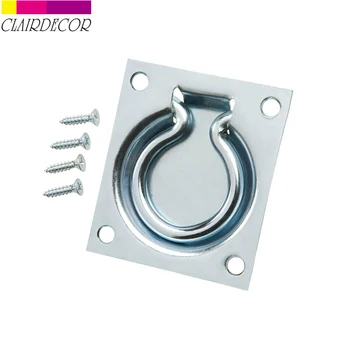 

3 in. x 3-1/2 in. Zinc-Plated Trap Door Ring