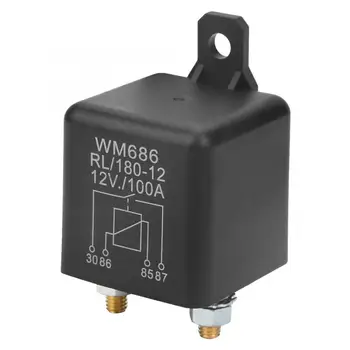 

WM686 100A Normal Open Heavy Duty Car Starter Relay for Control Battery ON/OFF RL/180 DC 12V Car Starter Relay