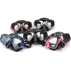 Ricky Для женщин Для мужчин маска для подводного плавания Анти-туман Skuba очки для подводного плавания широкий обзор очки для дайвинга для
