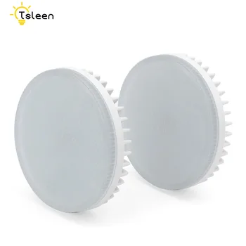 

8Pcs/Lot 5W 7W 9W 12W 15W 18W Led Lamp GX53 SMD2835 SpotLight Frosted PC Cover Cabinet Light AC Led Bulb For Livingroom 85-265V