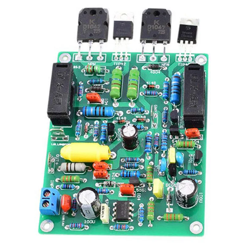 AAAE Top-2Pcs аудио усилитель плата Amplificador 100 Вт x 2 стерео двухканальный Quad405-2 усилитель мощности собранная плата